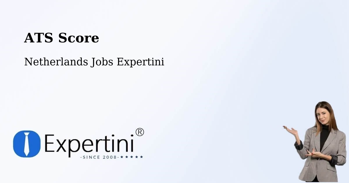 Resume ATS Score & Job Description Match Tool – Gemert - Netherlands Jobs Expertini