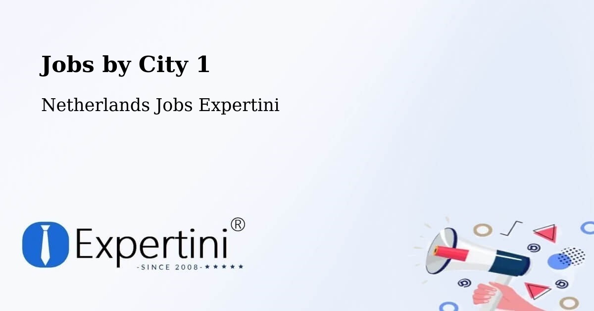 City Jobs in Netherlands - Expertini